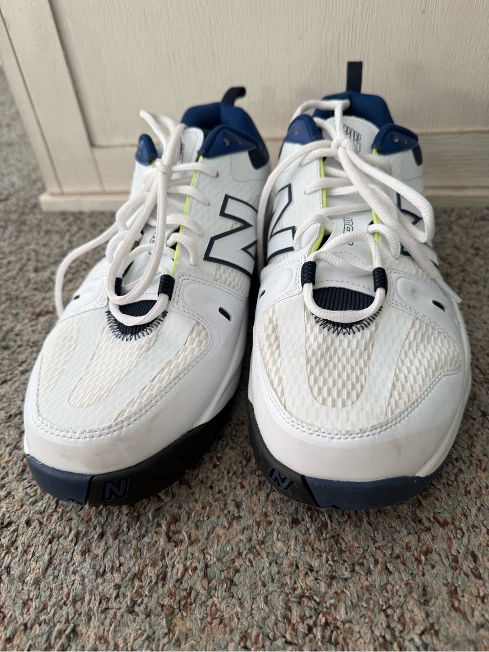 New Balance Fresh Foam X 1007 Men’s Size 11.5 Tennis Shoes, White/Blue/sea Salt - Picture 7 of 17